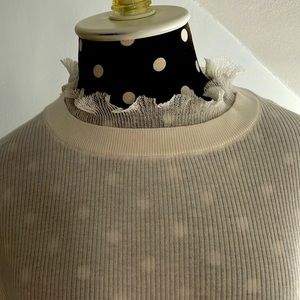 NWT Ted Baker Frill Neck Turtle Neck Size 6 (US 16) XL